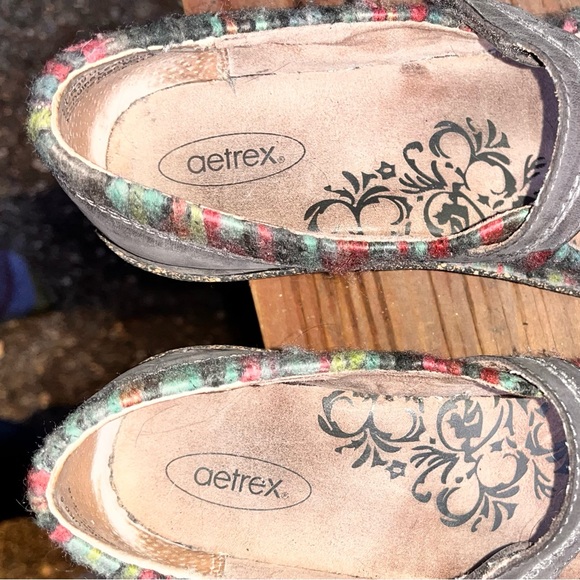 Aetrex JANINE Sweater Mary Jane Shoes - Picture 7 of 8